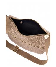 BORBONESE LUNA BAG SMALL ECO LINE Sacca con tracolla beige brown - Borse Donna - 5