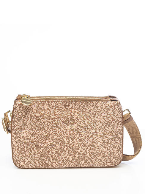 TRACOLLA SMALL ECO LINE Borsa a tracolla beige brown - Borse Donna