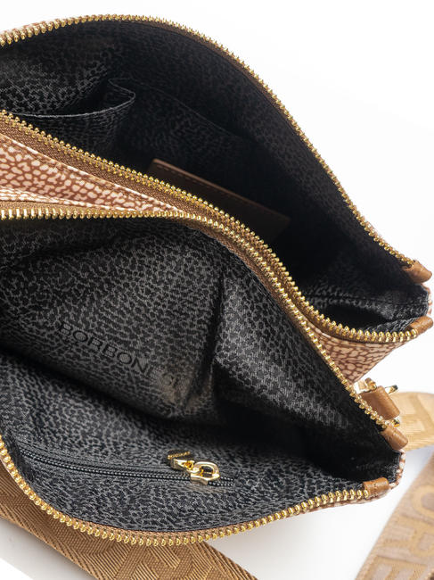TRACOLLA SMALL ECO LINE Borsa a tracolla beige brown - Borse Donna