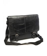 BEVERLY HILLS POLO CLUB NORFOLK Messenger in pelle Nero - Cartelle Lavoro - 2