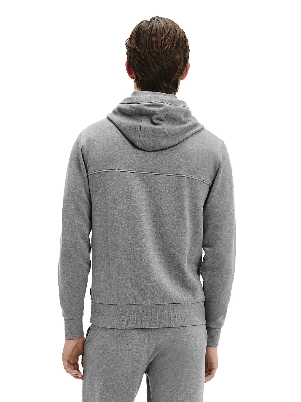 Calvin Klein Felpa Da Uomo Con Cappuccio Mid Grey Heather - Acquista A  Prezzi Outlet!