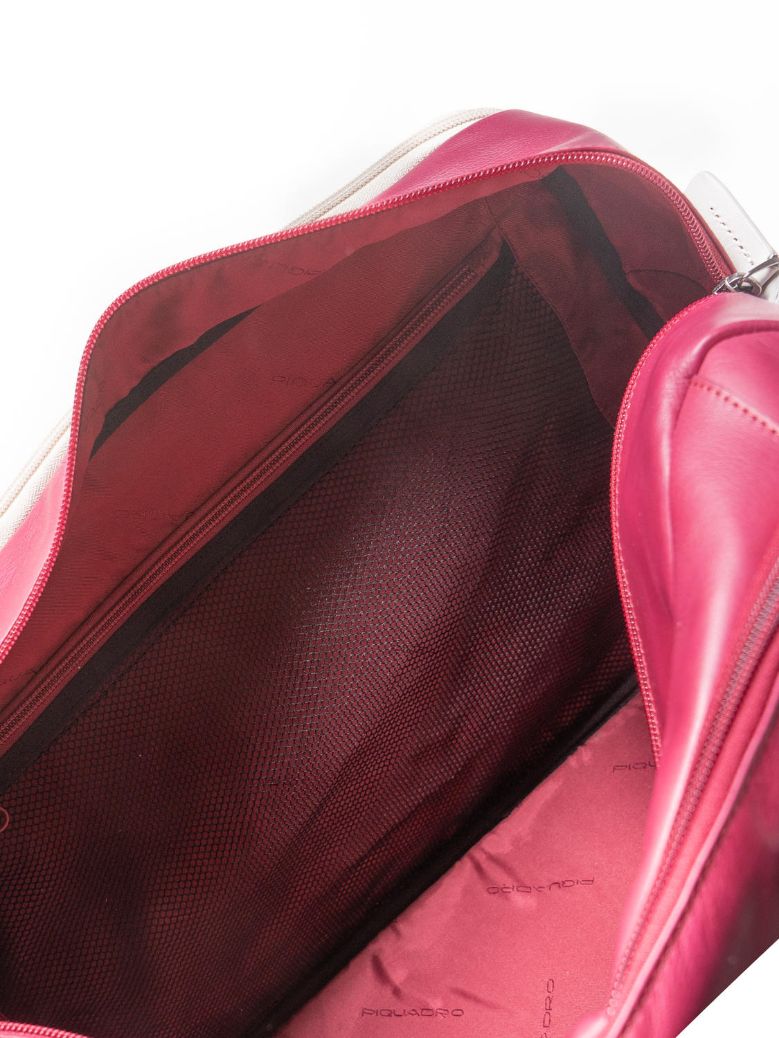 Piquadro Hakone Borsone Da Viaggio In Pelle Bordeaux/Gr - Acquista A Prezzi  Outlet!