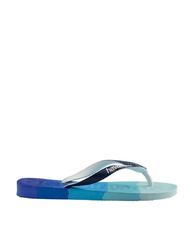 HAVAIANAS TOP LOGOMANIA Infradito blue - Scarpe Unisex - 2