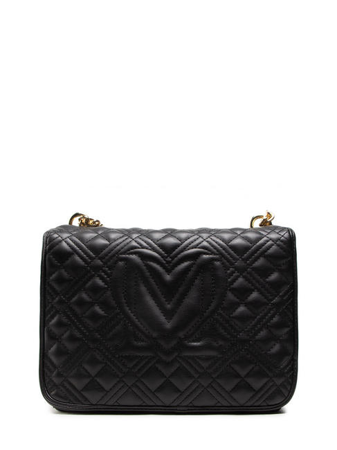 NEW SHINY QUILTED Small bag convertible Nero - Borse Donna