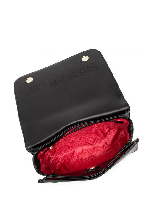 NEW SHINY QUILTED Small bag convertible Nero - Borse Donna