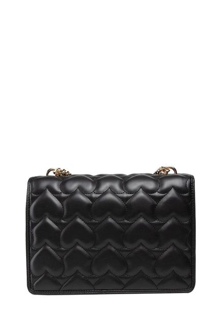 HEART QUILTED Convertible bag Nero - Borse Donna