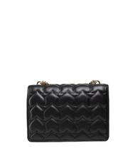 LOVE MOSCHINO HEART QUILTED Convertible bag Nero - Borse Donna - 3