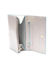 PIQUADRO CAMPIONARIO - BLUE SQUARE Pochette portafoglio in pelle - Portafogli Donna