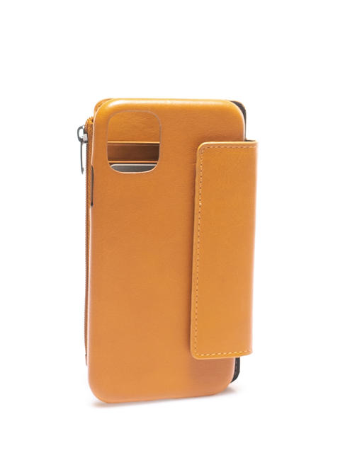 CAMPIONARIO - HAKONE Cover organizzata per i-Phone cuoio/blu - Porta tablet & Organizer