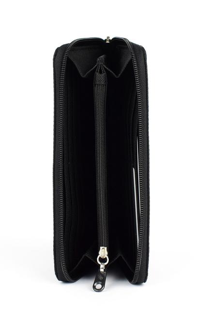 MD20 Portafoglio grande zip around NERO - Portafogli Donna