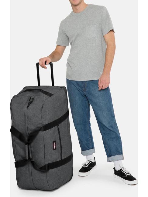 CONTAINER 85 + Borsone grande con carrelllo BlackDenim - Borsoni