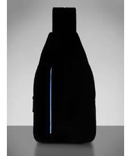 PIQUADRO brief 2 monospalla in tessuto riciclato - Tracolle Uomo