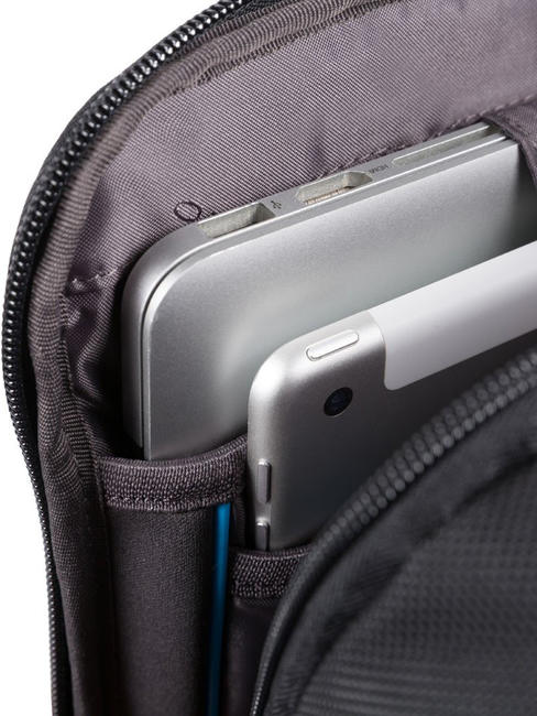 BRIEF 2 Zaino porta PC in tessuto riciclato Nero - Zaini da lavoro porta PC