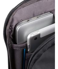 PIQUADRO BRIEF 2 Zaino porta PC in tessuto riciclato Nero - Zaini da lavoro porta PC - 6