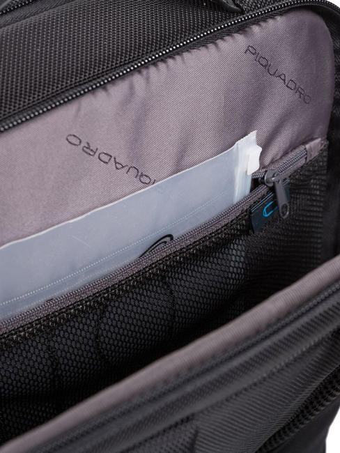 BRIEF 2 Zaino porta PC in tessuto riciclato Nero - Zaini da lavoro porta PC