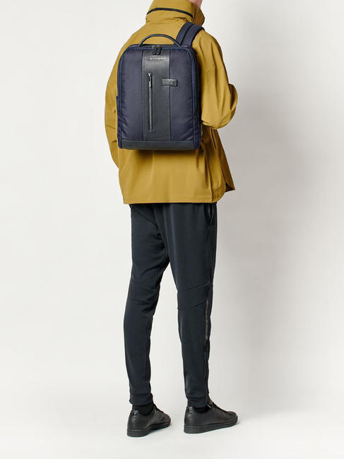 BRIEF 2 Zaino porta PC in tessuto riciclato Nero - Zaini da lavoro porta PC