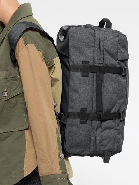 STRAPVERZ S zaino/trolley bagaglio a mano BlackDenim - Bagagli a mano