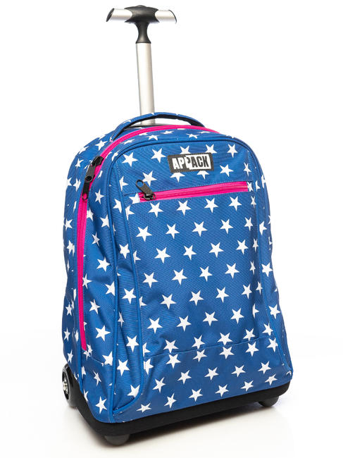 WEBKINS  Zaino trolley con carrello jeans - Zaini con carrello