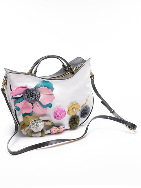 JASMINE  Sacca a mano, con tracolla bianco - Borse Donna