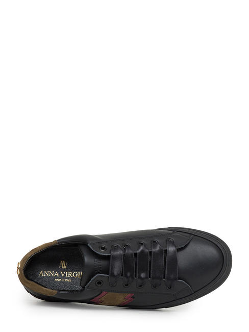 GIULIA FULMINE Sneakers in pelle  multi green - Scarpe Donna