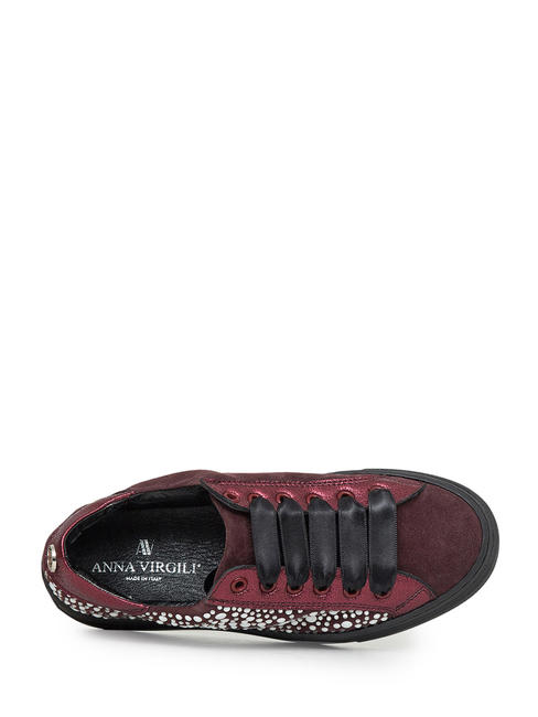 FRANCESCA Sneakers bordeaux3 - Scarpe Donna