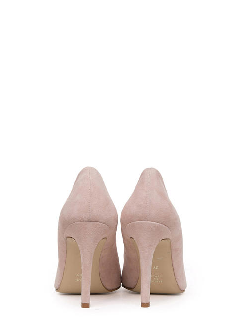 CATIA1988 Décolleté in pelle suede con applicazione gioiello pink - Scarpe Donna