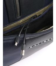 PIQUADRO BAG MOTIC Zaino porta pc 15,6" blu - Zaini da lavoro porta PC - 4