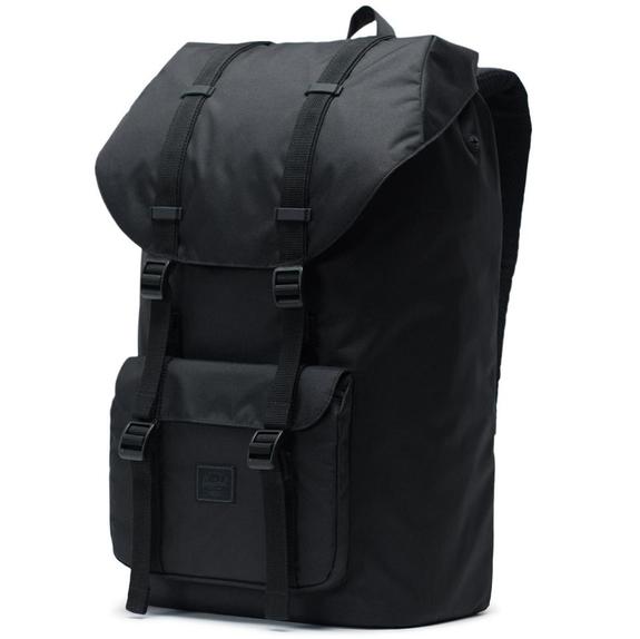 LITTLE AMERICA LIGHT Zaino porta PC 15" LIGHT BLACK - Zaini Scuola & Tempo Libero