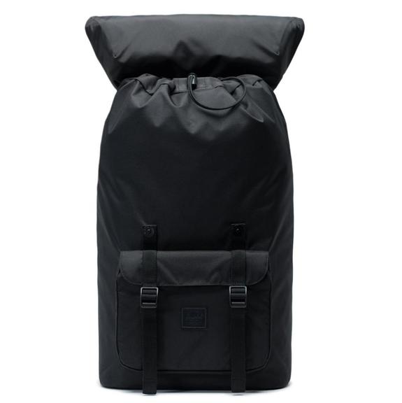 LITTLE AMERICA LIGHT Zaino porta PC 15" LIGHT BLACK - Zaini Scuola & Tempo Libero