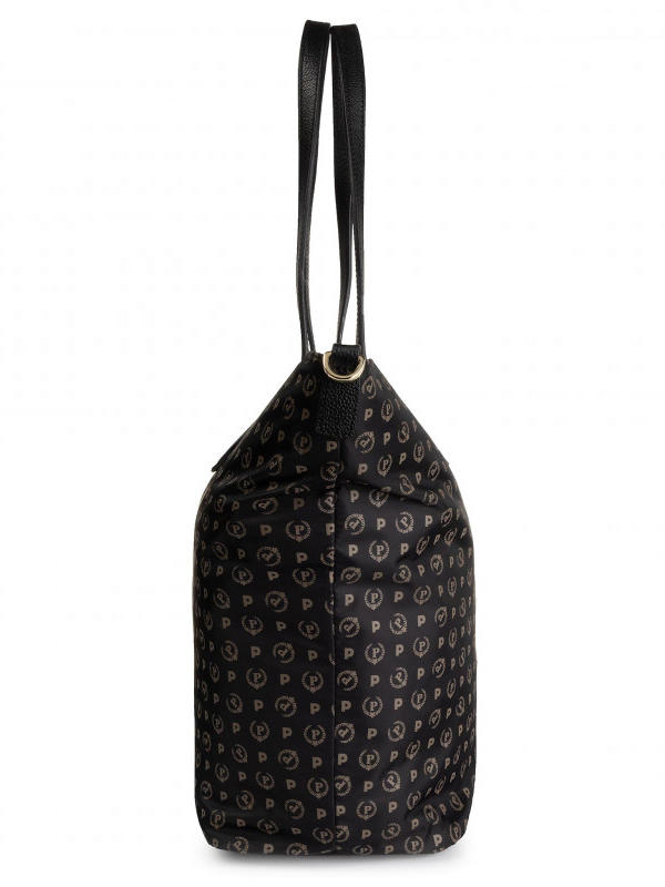 Pollini Heritage Soft Shopping Bag, Con Tracolla Nero - Acquista Su Le Sac!