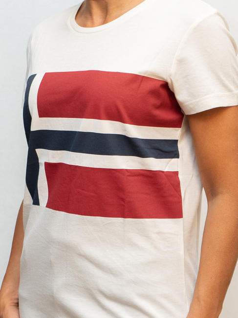 SALDIERA BONE T-shirt da donna in cotone bone - T-shirt e Top Donna