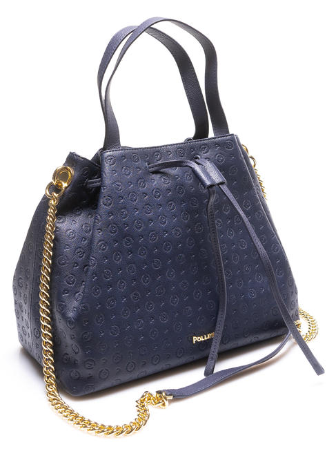 HERITAGE EMBOSSED Borsa a mano blu - Borse Donna