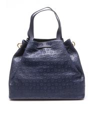 POLLINI HERITAGE EMBOSSED Borsa a mano blu - Borse Donna - 3