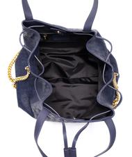POLLINI HERITAGE EMBOSSED Borsa a mano blu - Borse Donna - 5
