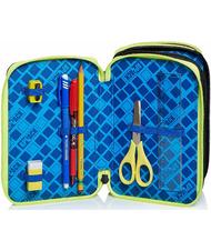 APPACK WEBKINS Astuccio con Kit Scolastico Completo Nero - Astucci e Accessori - 5