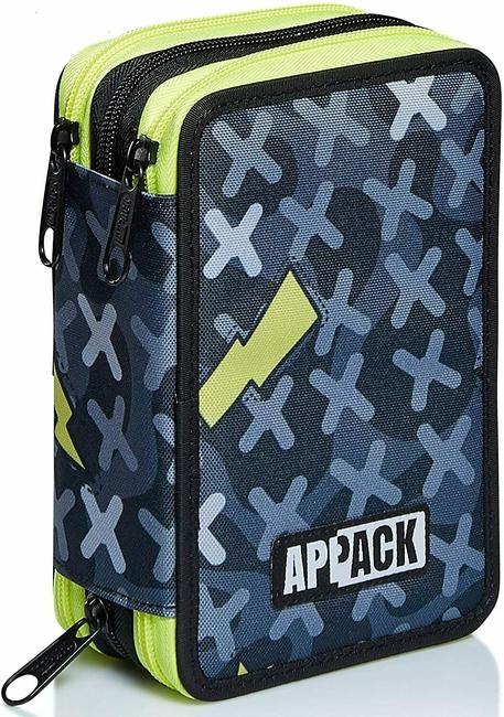 WEBKINS Astuccio con Kit Scolastico Completo Nero - Astucci e Accessori