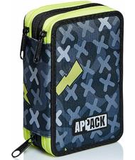 APPACK WEBKINS Astuccio con Kit Scolastico Completo Nero - Astucci e Accessori - 6