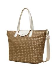 POLLINI HERITAGE SOFT Shopping bag, con tracolla marr/oro - Borse Donna - 2