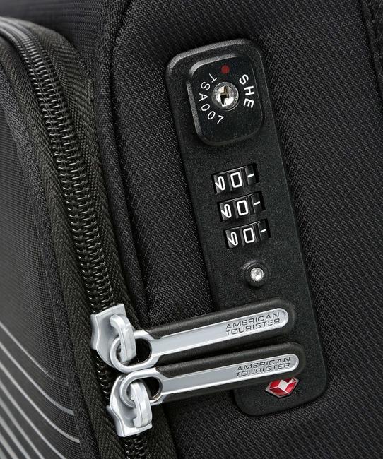 LITE RAY Trolley Medio JETBLACK - Trolley Semirigidi