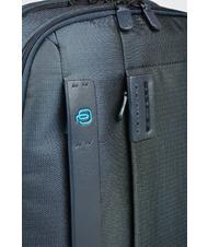 PIQUADRO P16 Zaino porta PC fino a 14" CHEVRON BLU - Zaini da lavoro porta PC - 4