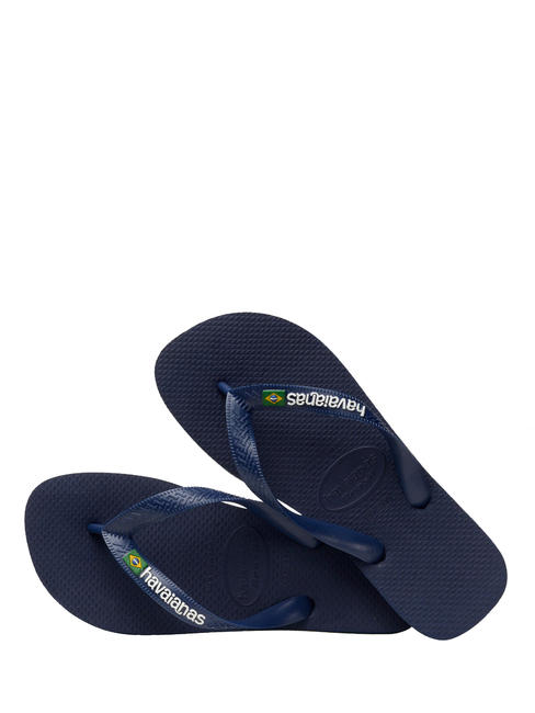 BRASIL LOGO Infradito  navyblu - Scarpe Unisex