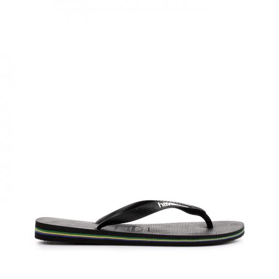 BRASIL LOGO Infradito  black black - Scarpe Unisex