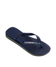 HAVAIANAS BRASIL LOGO Infradito  navyblu - Scarpe Unisex - 2