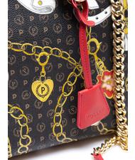 POLLINI HERITAGE PREPPY CLUB Borsa a mano Nero - Borse Donna - 4