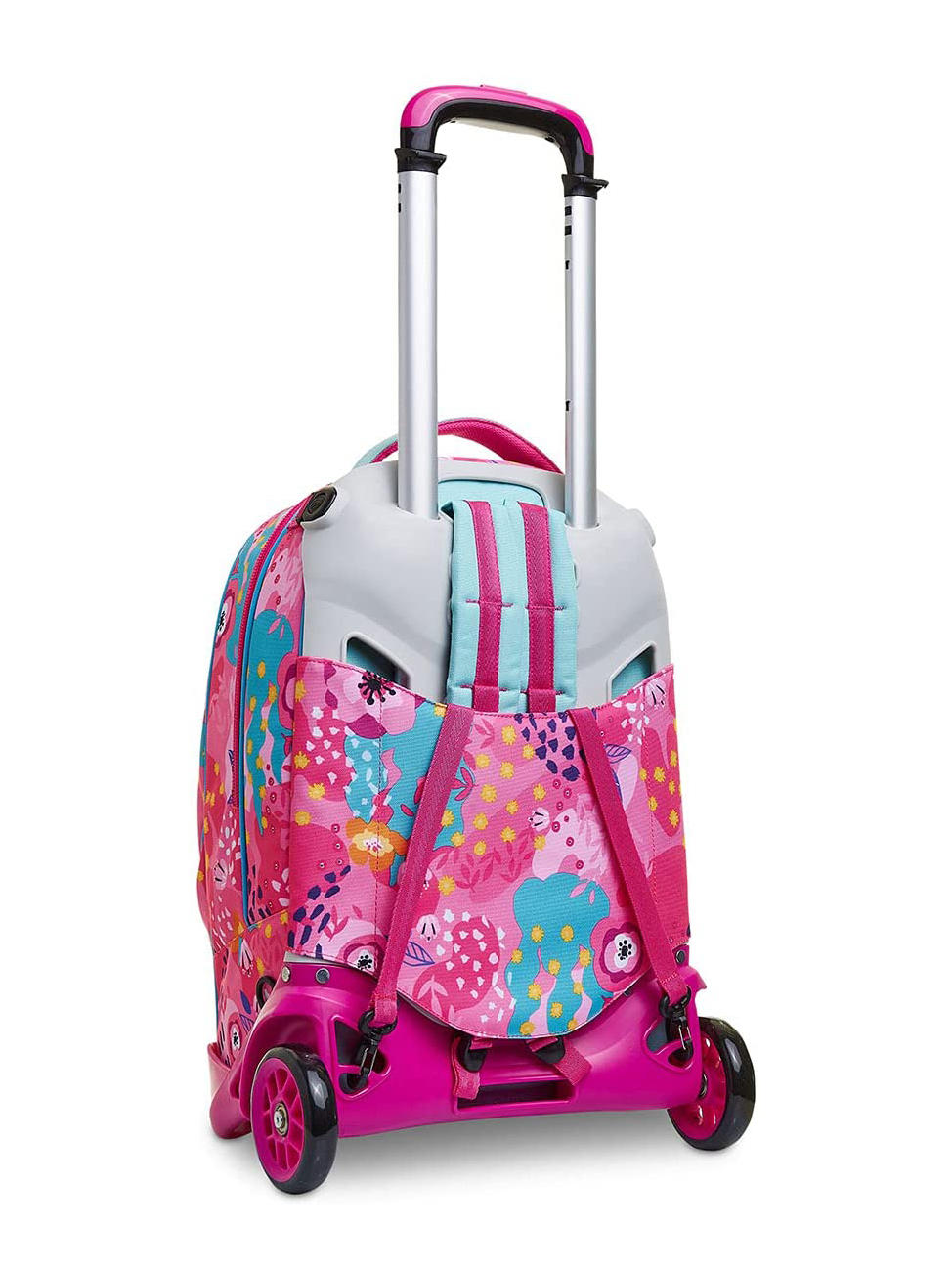 Sjgang Facce Da Sj Girl Zaino Con Carrello Sganciabile Rhodamine Red -  Acquista A Prezzi Outlet!