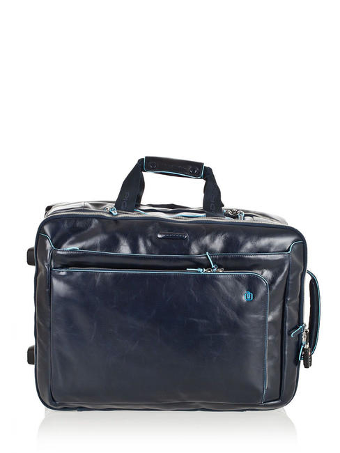 Trolley Linea BLUE SQUARE, bagaglio a mano, porta PC 15" blu - Bagagli a mano
