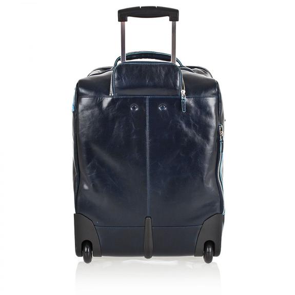 Trolley Linea BLUE SQUARE, bagaglio a mano, porta PC 15" blu - Bagagli a mano