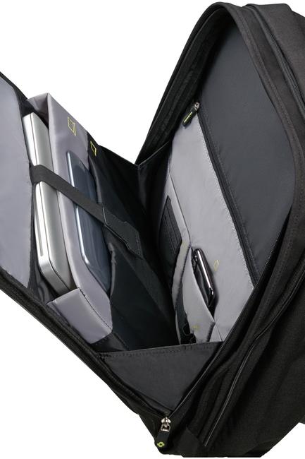 SECURIPACK Zaino porta PC 15,6" BLACK STEEL - Zaini da lavoro porta PC
