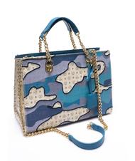 POLLINI HERITAGE SPLASH Borsa a mano, con tracolla GHIACCIO - Borse Donna - 2