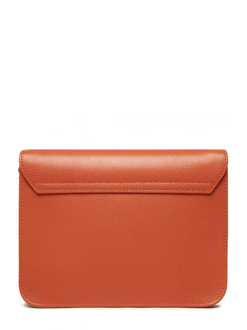 METROPOLIS S Mini bag a tracolla, in pelle tangerine - Borse Donna